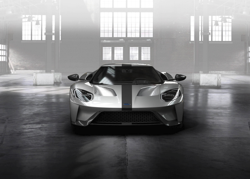 Illustration for article titled The Ford GT Competition Series Dumps The Weight To Terrify Every 911 GT3 RS Owner